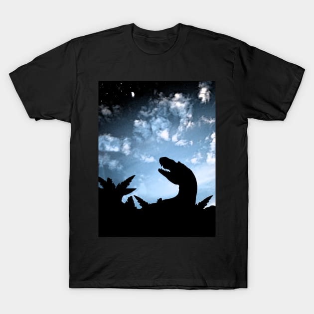 Jurassic Sky T-Shirt by SakuraDragon